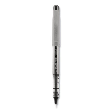 uni-ball® Vision Needle Roller Ball Pen, Stick, Fine 0.7 Mm, Black Ink, Silver Barrel, Dozen freeshipping - TVN Wholesale